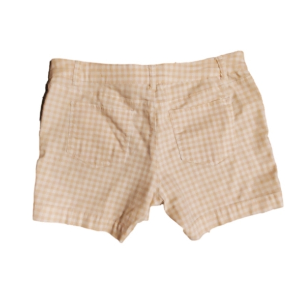 d. jeans pink & white checked shorts Size 14 - Picture 2 of 4